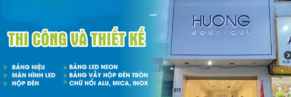 Thiết kế và thi công quảng cáo