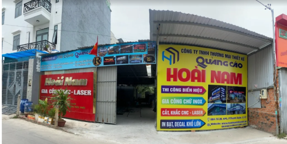 Thiết kế và thi công quảng cáo