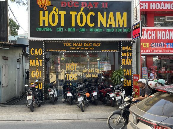 Salon làm tóc - Cắt tóc nam
