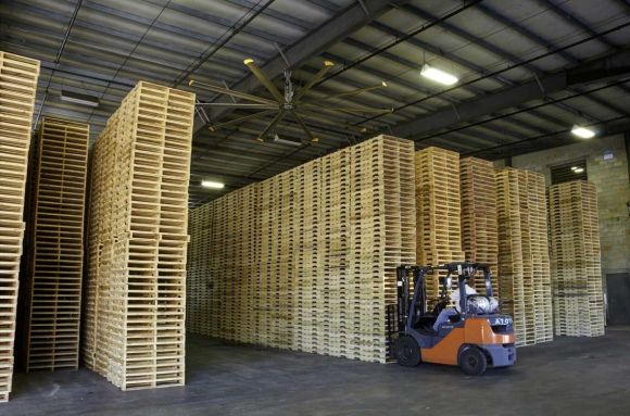 Sản xuất giấy, pallet