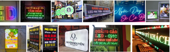 Thiết kế và thi công quảng cáo