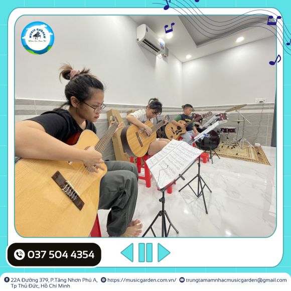 Nhạc cụ - Nhạc sống - Khoá học âm nhạc
