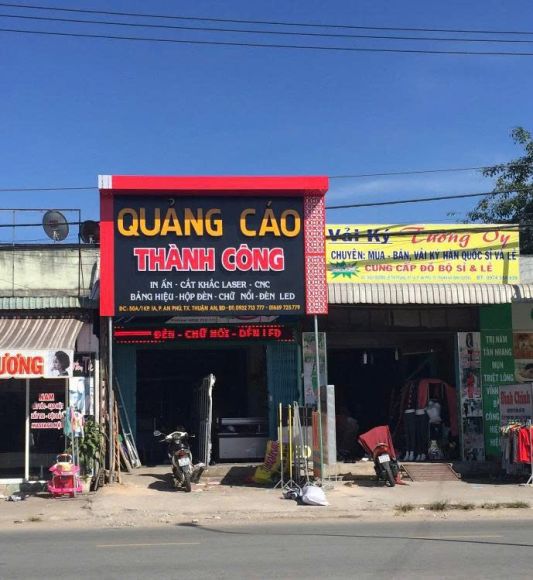 Thiết kế và thi công quảng cáo