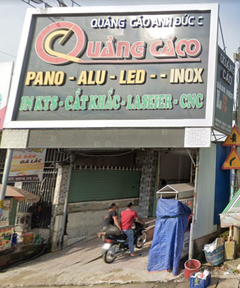Thiết kế và thi công quảng cáo