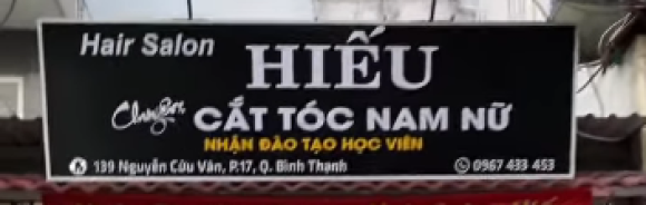 Salon làm tóc - Cắt tóc nam