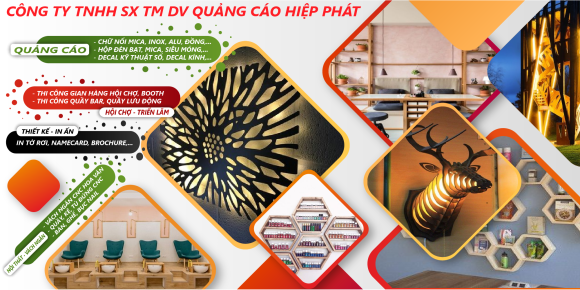Thiết kế và thi công quảng cáo