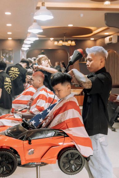 Salon làm tóc - Cắt tóc nam
