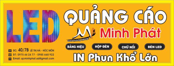 Thiết kế và thi công quảng cáo