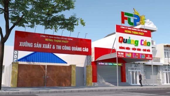 Thiết kế và thi công quảng cáo