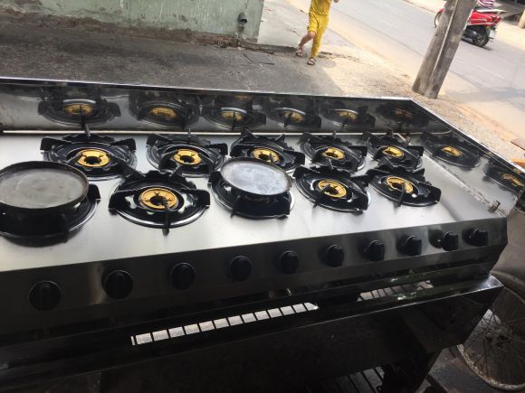 bếp gas bánh xèo