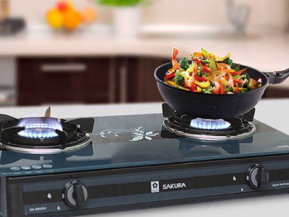 bếp gas bánh xèo