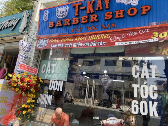 Salon làm tóc - Cắt tóc nam