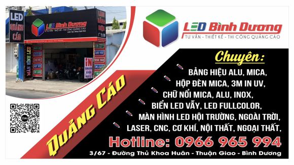 Thiết kế và thi công quảng cáo