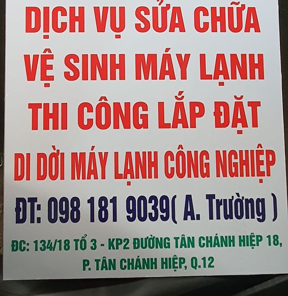 Điện lạnh - Cơ điện lạnh
