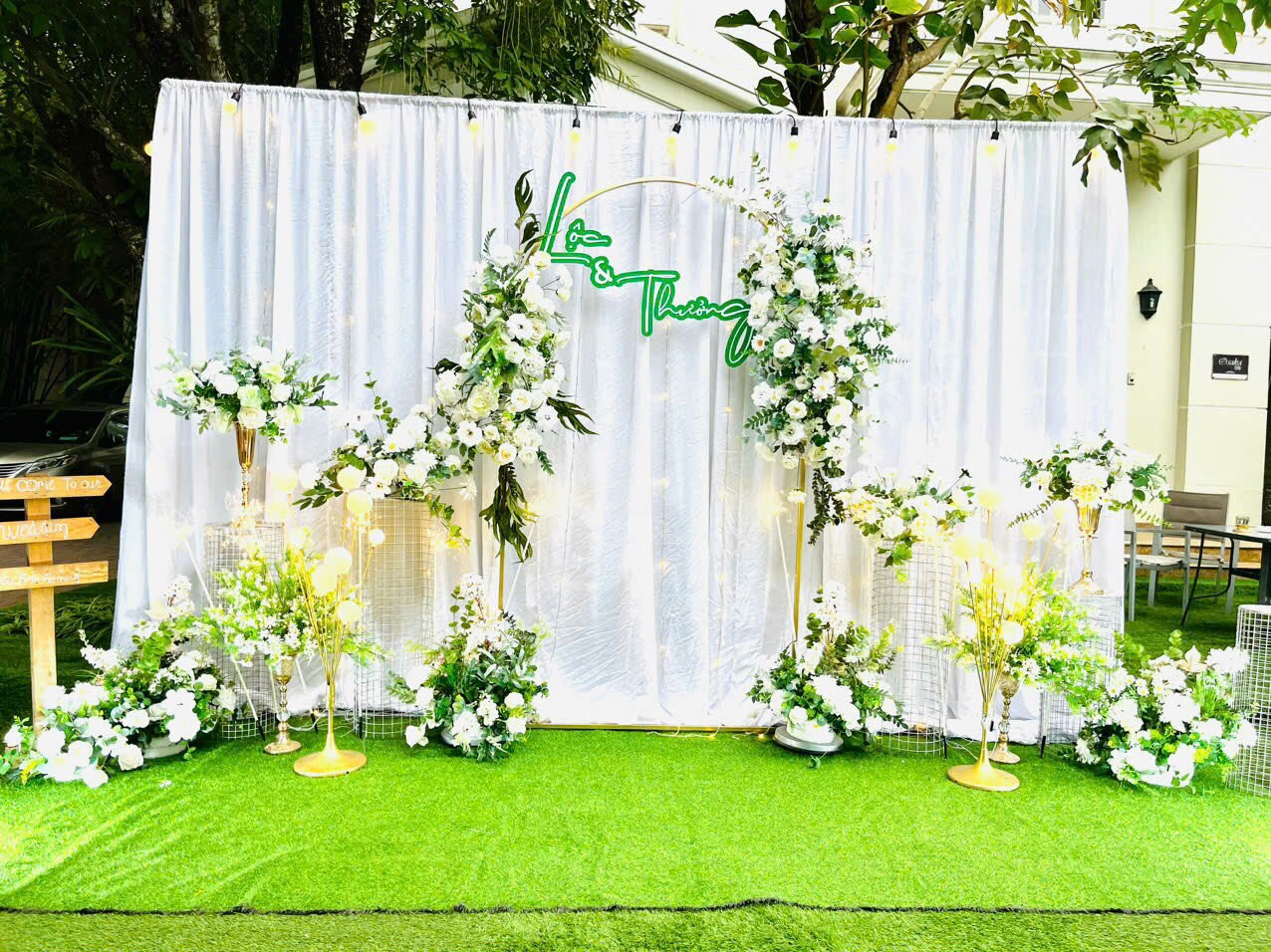 Đơn Vị Trang Trí Backdrop Uy Tín Tại TPHCM