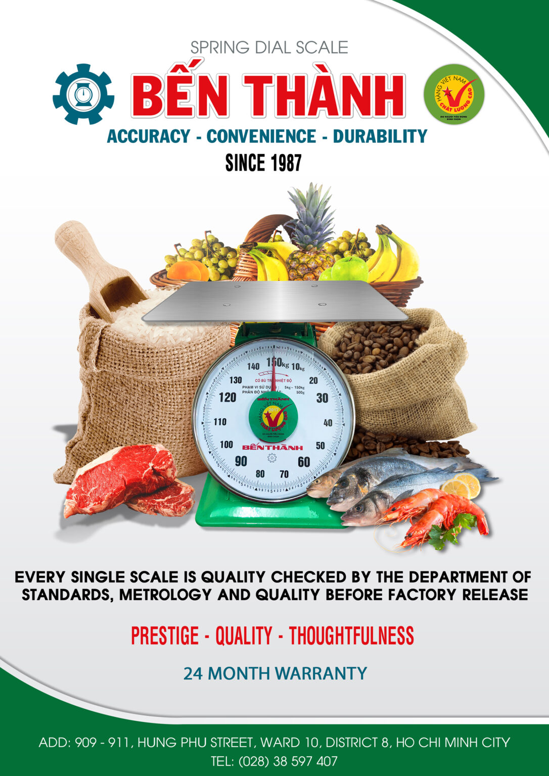 TOP 3 ĐƠN VỊ CUNG CẤP CÂN ĐO KHỐI LƯỢNG TỐT NHẤT TẠI TP. HCM
