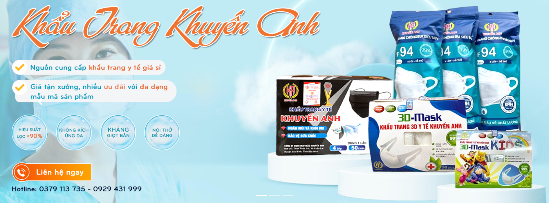 Top 3 Công Ty Sản Xuất Và Cung Cấp Khẩu Trang Y Tế Uy Tín Tại Việt Nam