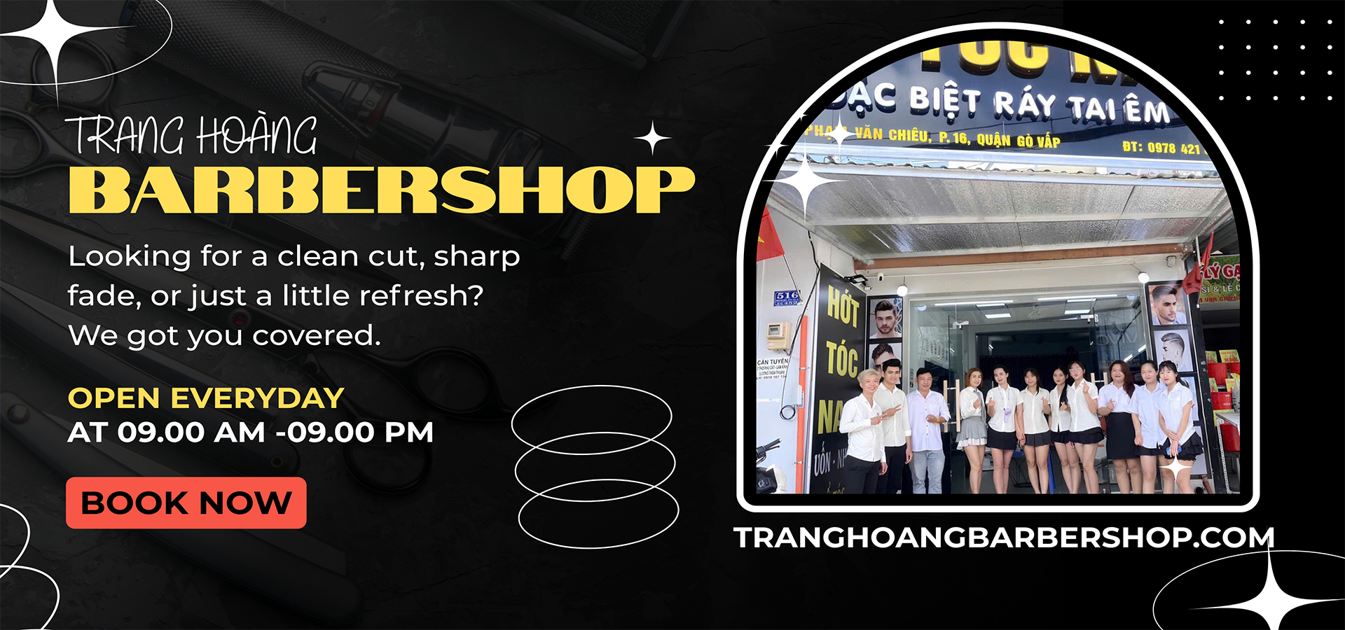 Top 3 Barbershop Uy Tín, Giá Hợp Lý, Nhiệt Tình, Chuyên Nghiệp Tại Quận 12 và Gò Vấp