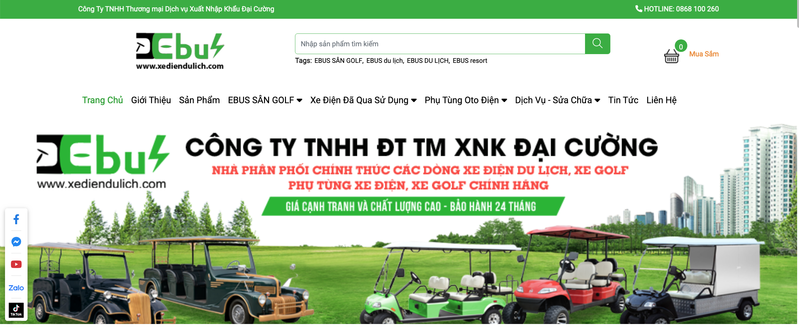 xe điện du lịch