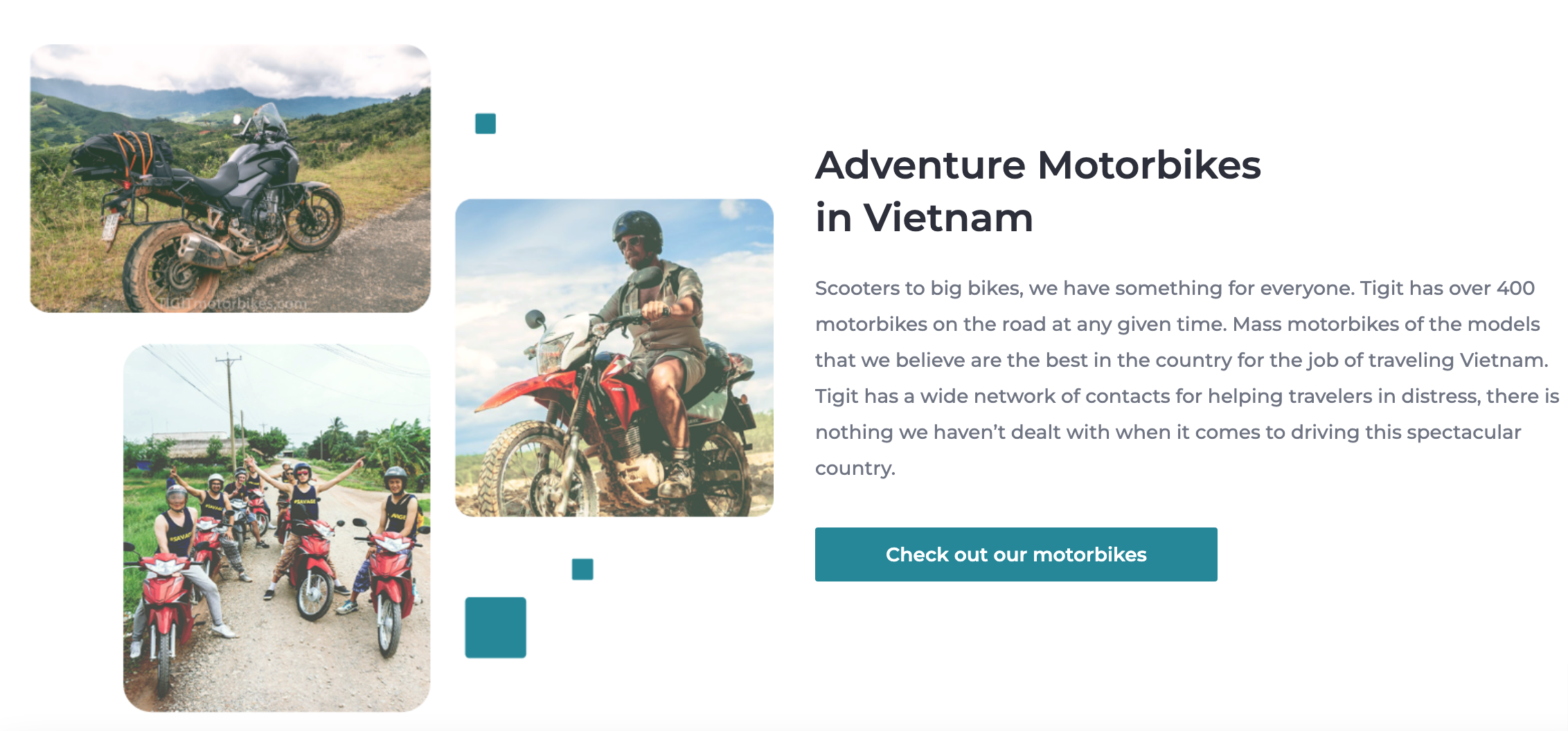 Top 3 đơn vị cho Thuê xe moto uy tín