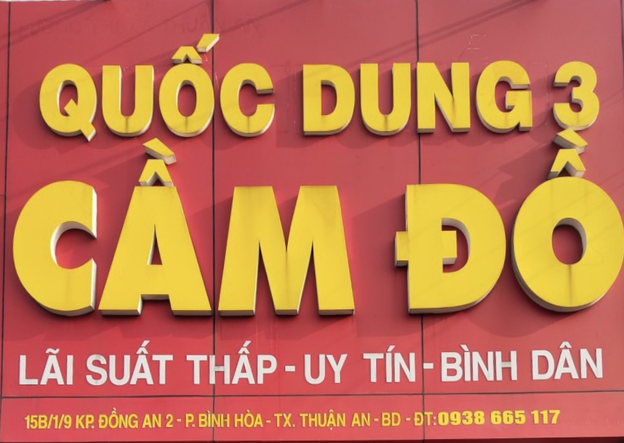 Cầm đồ Quốc Dung 3: Giải pháp tài chính nhanh chóng, an toàn, minh bạch