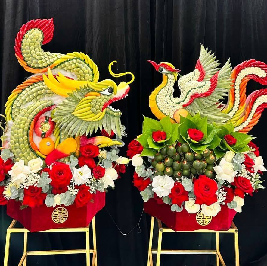 Hoa tươi & mâm quả cưới hỏi Cần Thơ – Dịch vụ trọn gói, sang trọng và ý nghĩa