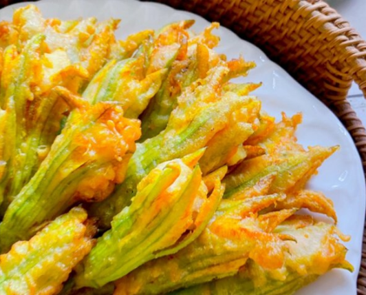 Bông bí chiên bột