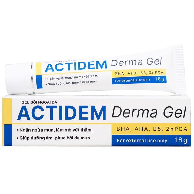 Top 3 công dụng nổi bật của Actidem Derma Gel giúp cải thiện da mụn hiệu quả