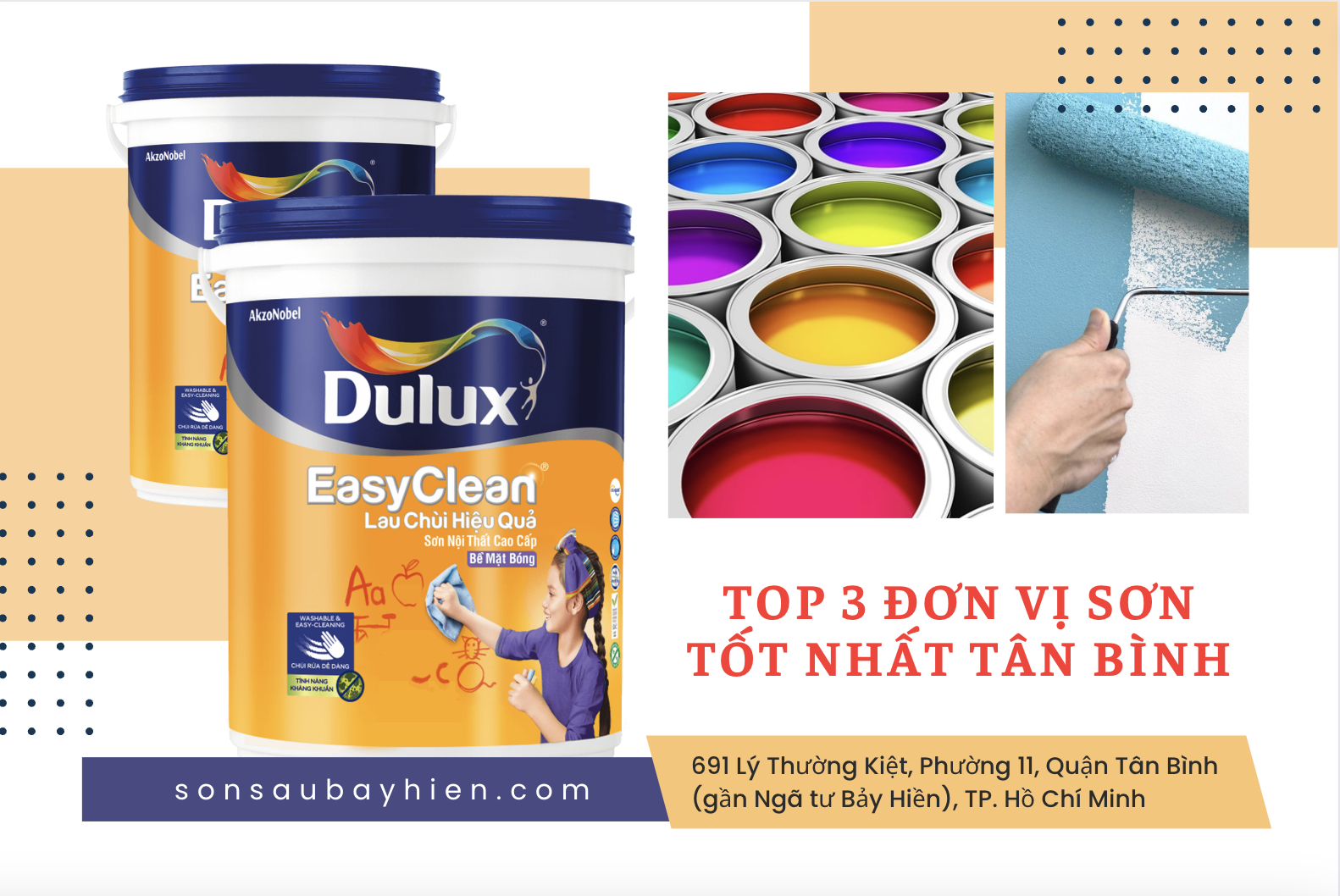 TOP 3 CỬA HÀNG SƠN UY TÍN NHẤT QUẬN TÂN BÌNH
