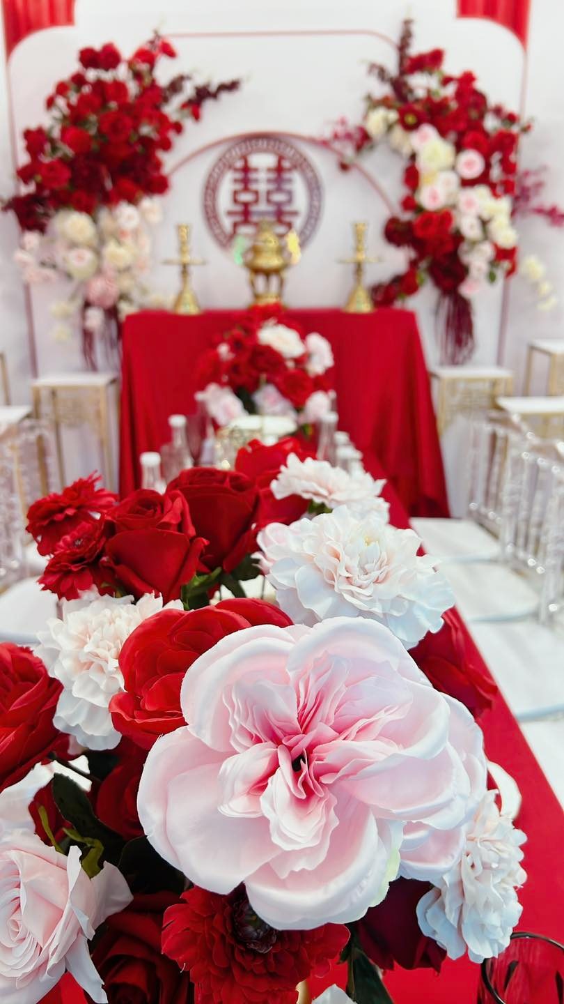Trang trí gia tiên đẹp Sài Gòn - Thành Danh Wedding