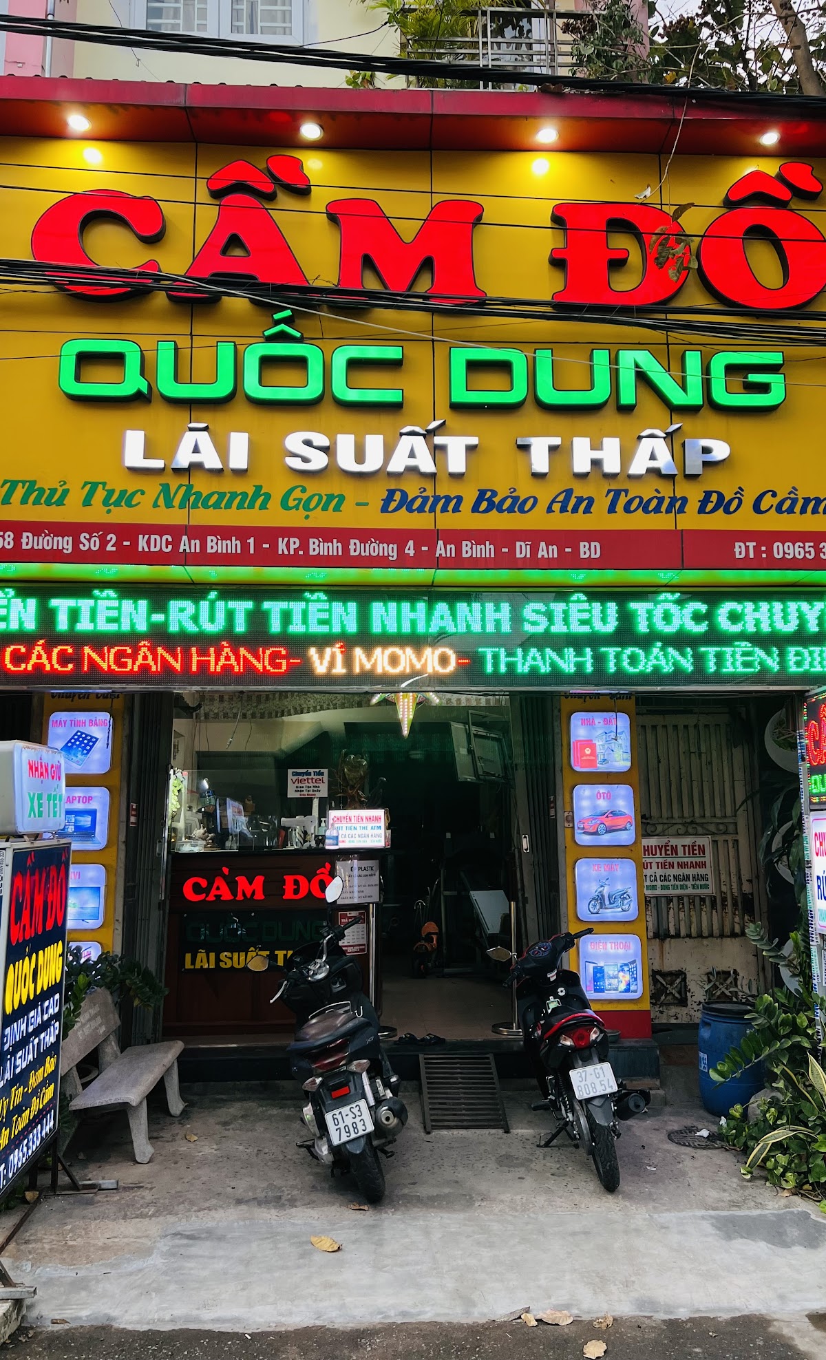 Top 3 Cửa Hàng Cầm Đồ Lãi Suất Tốt Tại Dĩ An, Bình Dương – Uy Tín, Nhanh Gọn, Minh Bạch