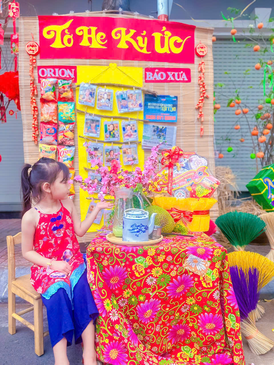 HÀNH TRÌNH IN DẤU TẾT 2025- GIAN HÀNG TRẢI NGIỆM - TRƯỜNG MẦM NON TƯƠNG LAI