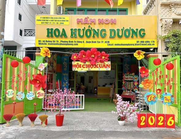 Top 3 trường mầm non chất lượng tại Bình Tân