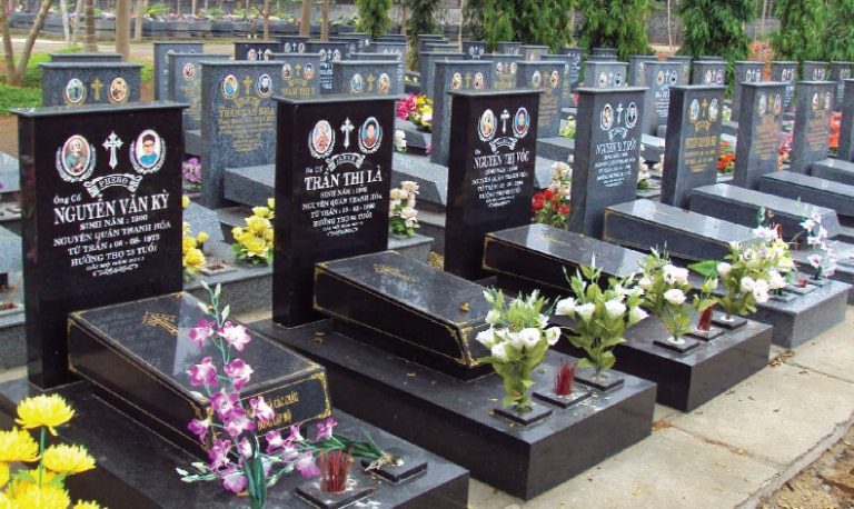 Top đơn vị thi công đá bia mộ, quy trình vật liệu và những điều cần biết