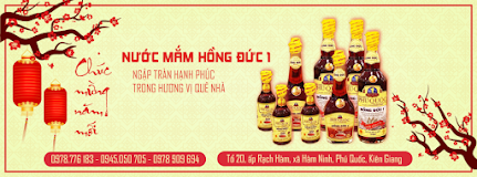 Nước Mắm Hồng Đức 1 Đặc Sản Ngon Tại Phú Quốc
