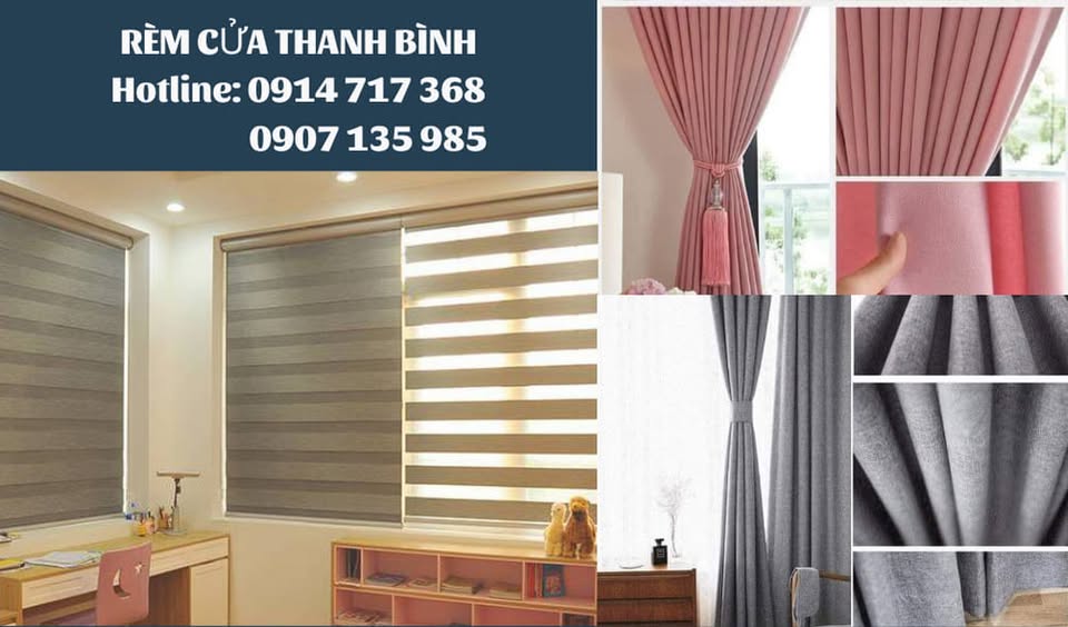 Rèm cửa Thanh Bình giải pháp hoàn hảo cho không gian sống