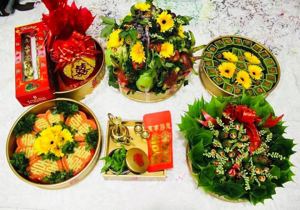 Dịch vụ Mâm Quả Cưới Hỏi Bảo Hân - Nét Đẹp Truyền Thống Trong Ngày Cưới