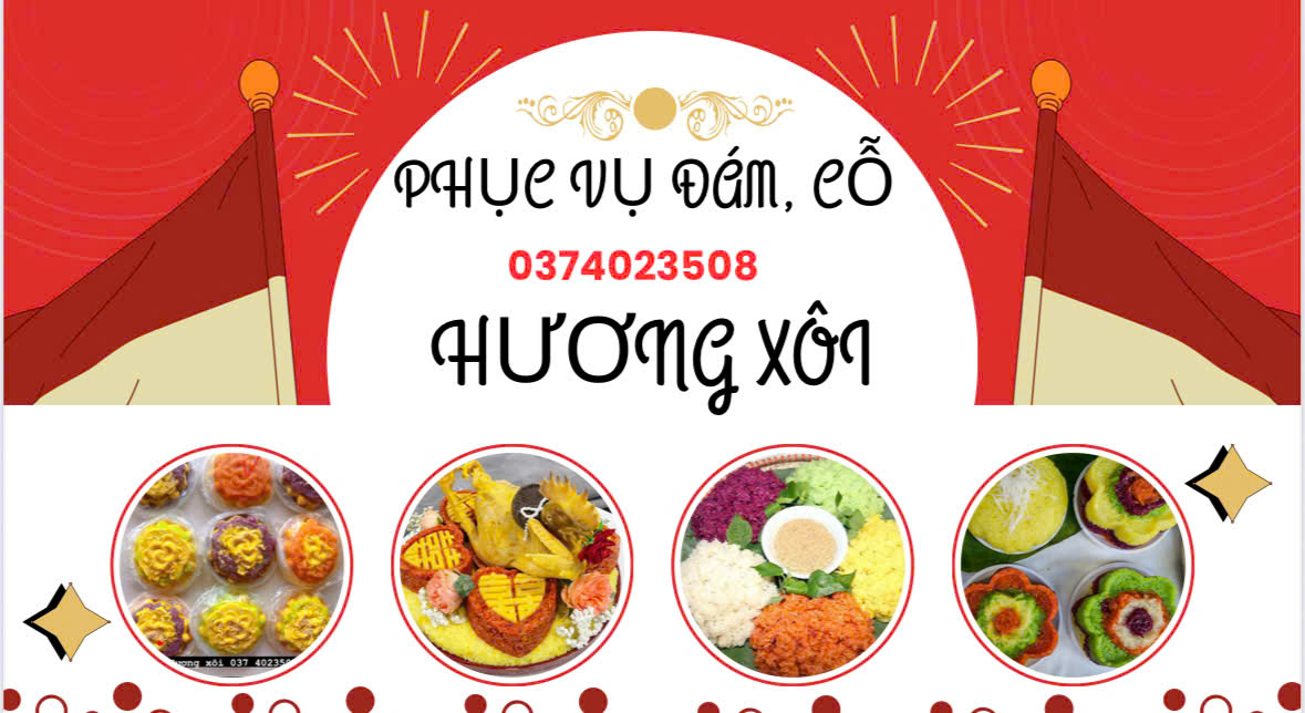 HƯƠNG XÔI – DỊCH VỤ XÔI CHÈ TRUYỀN THỐNG NGON – SẠCH – TẬN TÂM