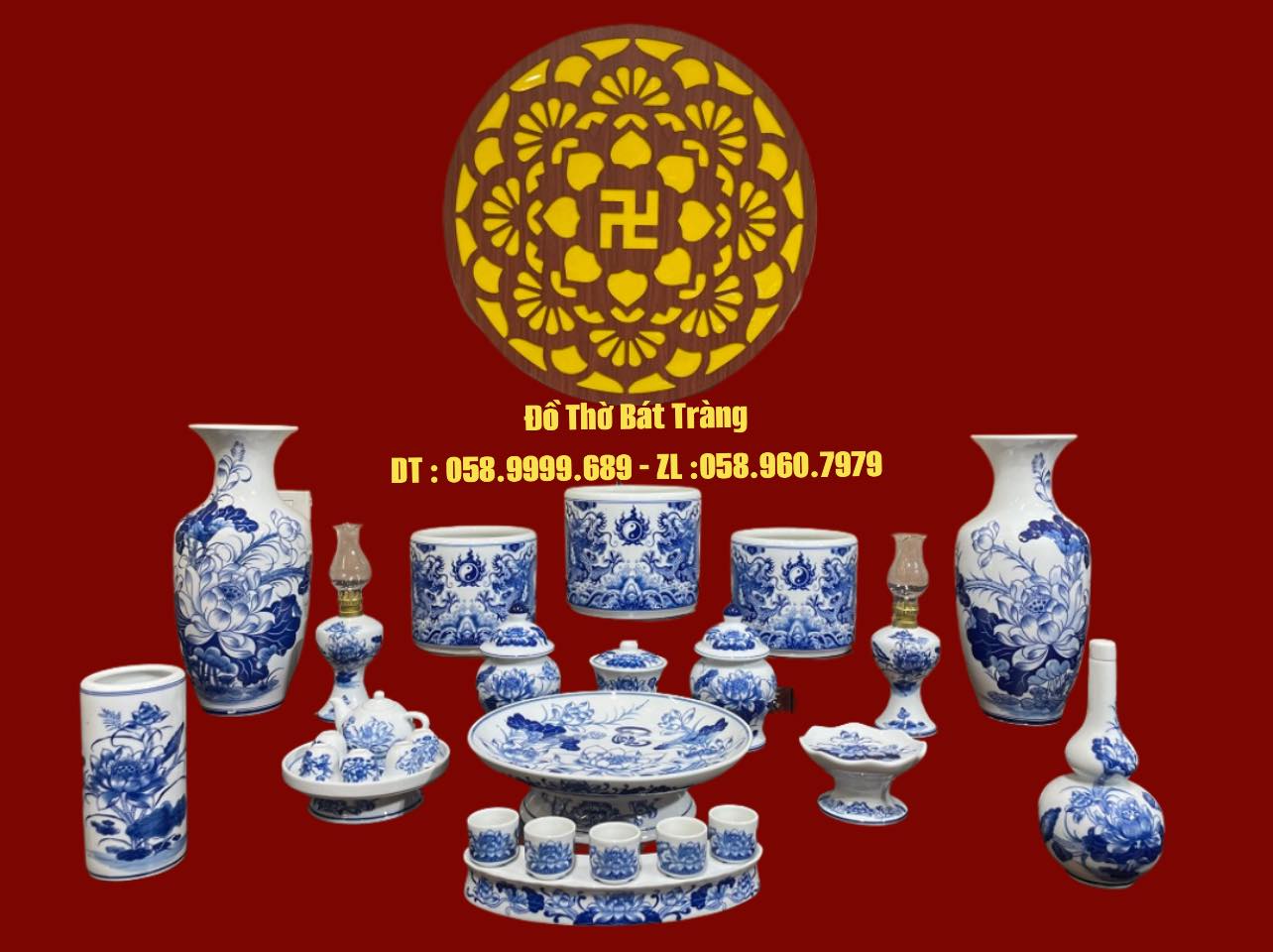 Đồ Gốm Bát Tràng Tại Phong Thủy Minh Phát – Địa Chỉ Uy Tín Chuẩn Phong Thủy Tại Dĩ An