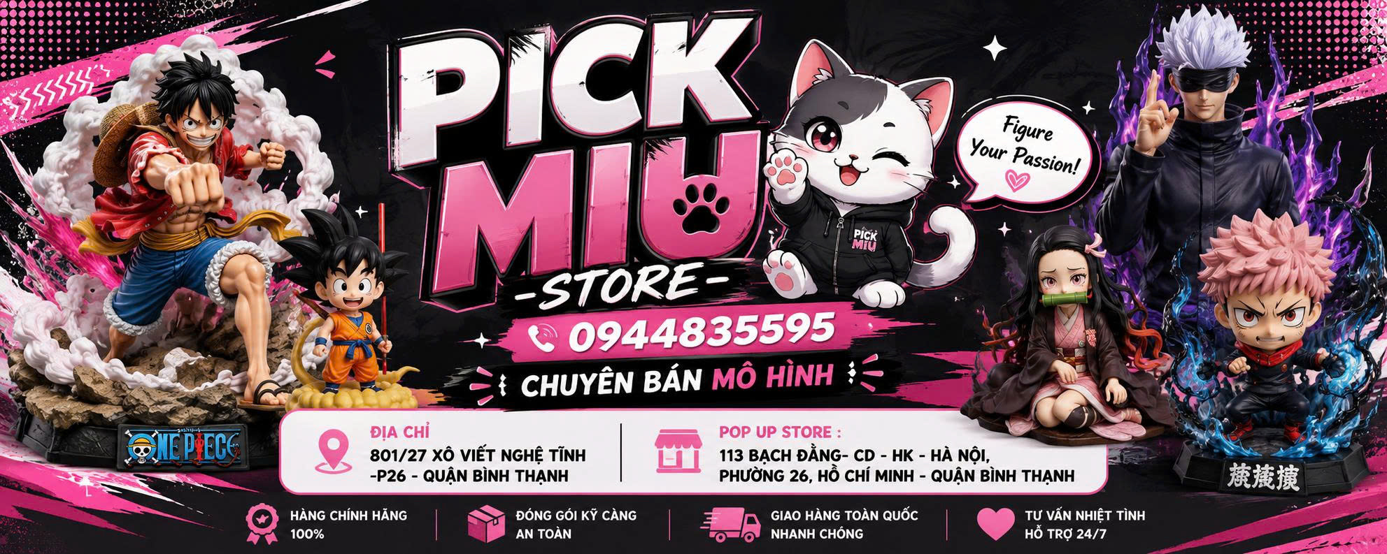 Top 3 cửa hàng mô hình uy tín tại Bình Thạnh được dân chơi figure tin tưởng