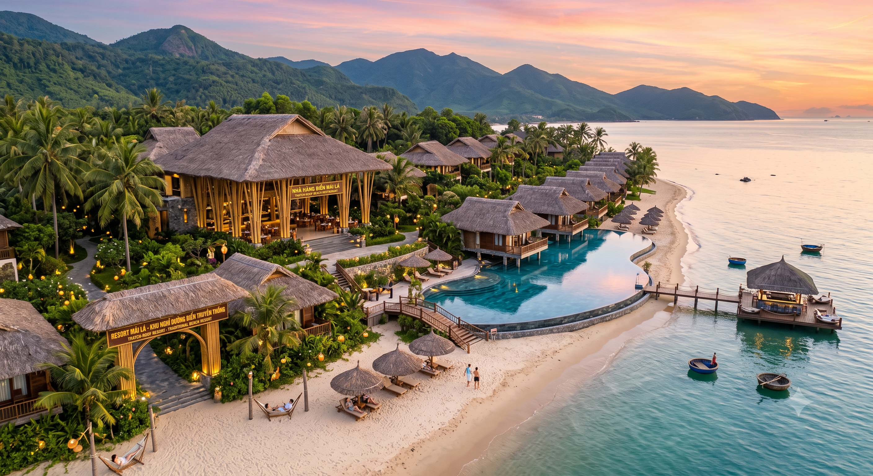 Top 3 Đơn Vị Thi Công Mái Lá Tại Bình Dương Giá Tốt, Đẹp Nhất Cho Quán Cafe, Resort & Nhà Hàng