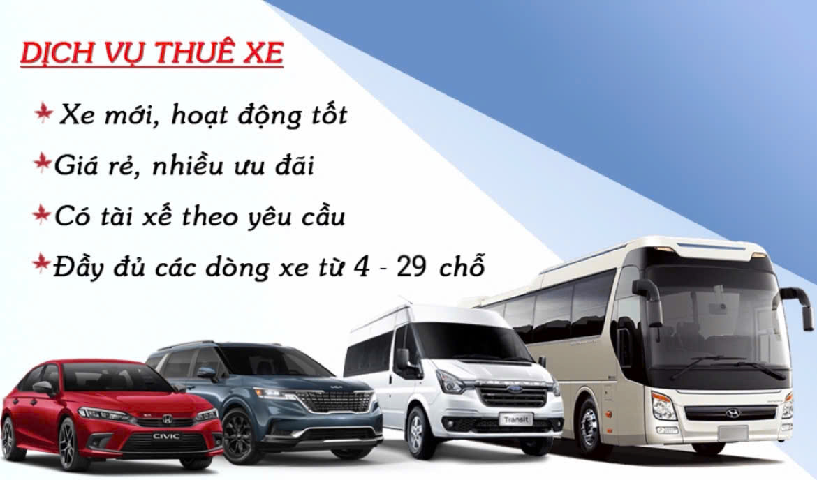 Top 3 Dịch Vụ Cho Thuê Xe Du Lịch Từ 4 Đến 45 Chỗ Tốt Nhất Ở Quận Gò Vấp