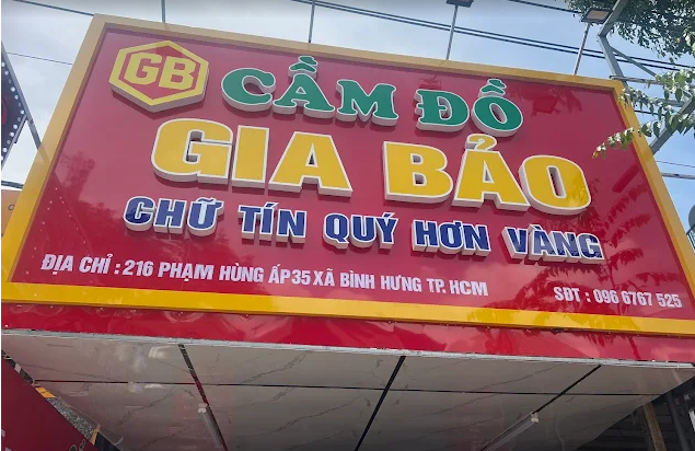 Top 3 Tiệm Cầm Đồ Uy Tín Nhất Bình Chánh – Dịch Vụ Nhanh Chóng, Lãi Suất Thấp