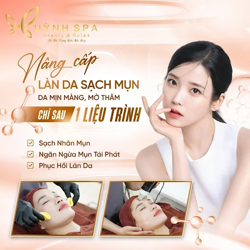 HUỲNH SPA  Chăm Sóc Da - Body&Gội Đầu Dưỡng Sinh