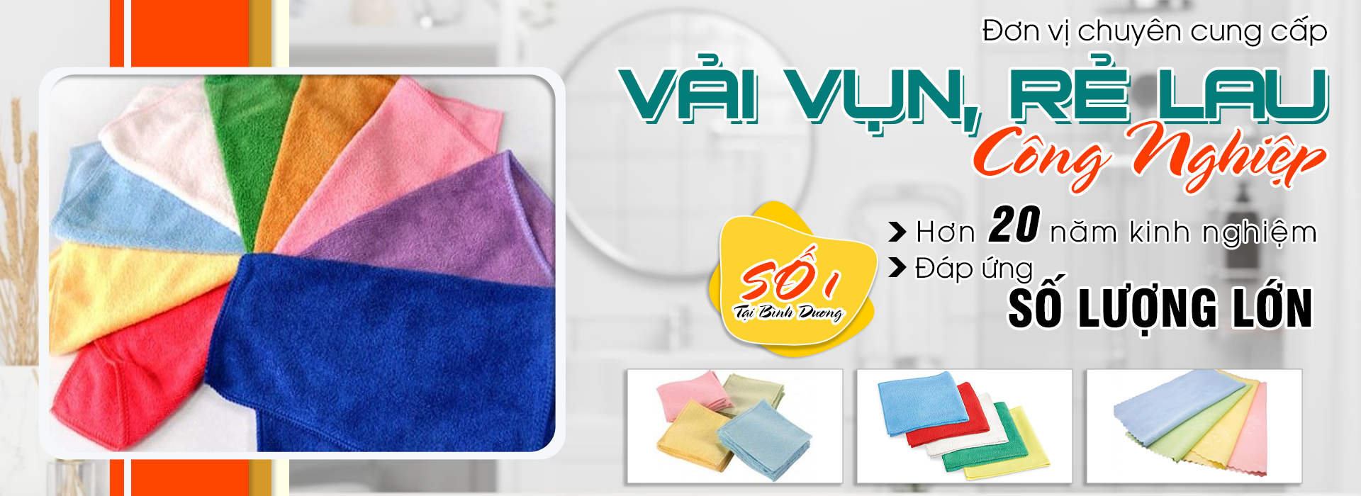 Top 3 Đơn Vị Bán Vải Lau Công Nghiệp Uy Tín Chất Lượng 2025