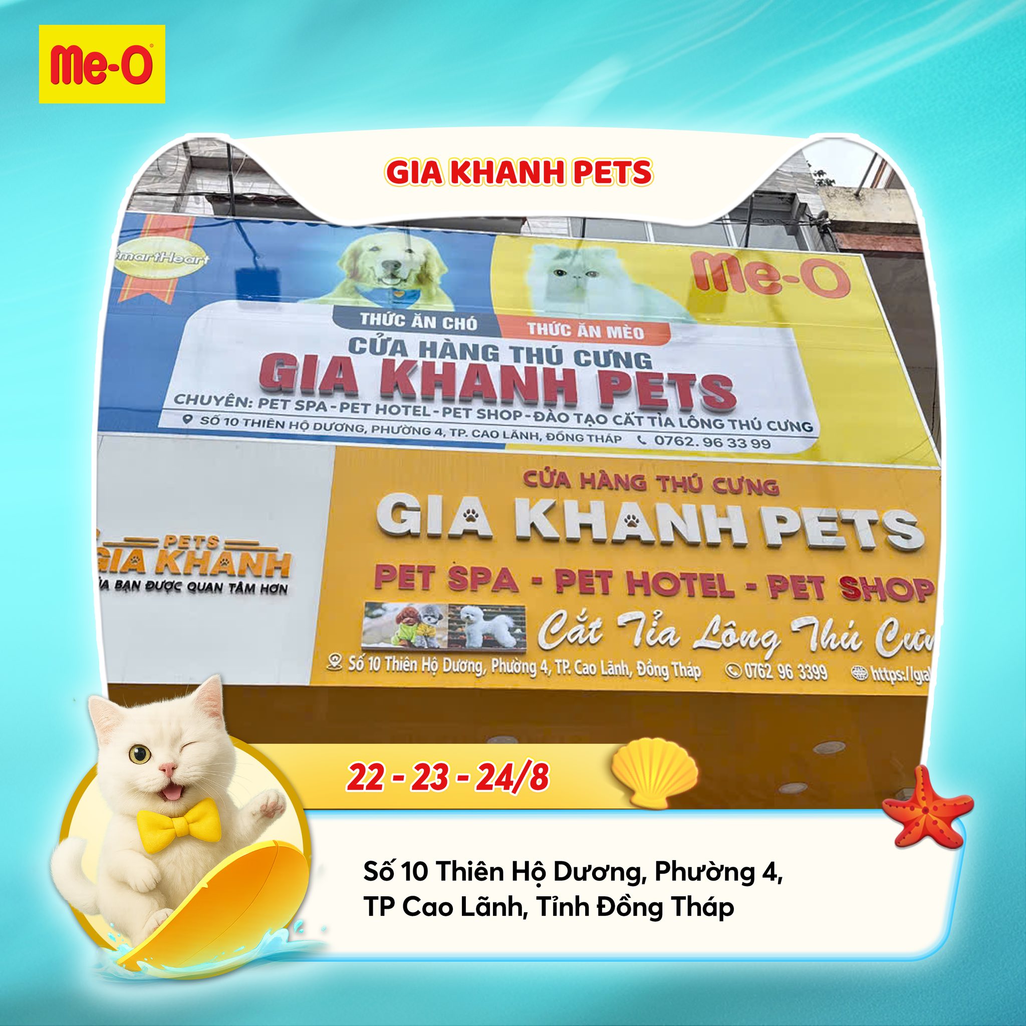 Gia Khanh Pets – Địa Chỉ Chăm Sóc & Làm Đẹp Thú Cưng Uy Tín Tại Cao Lãnh, Đồng Tháp