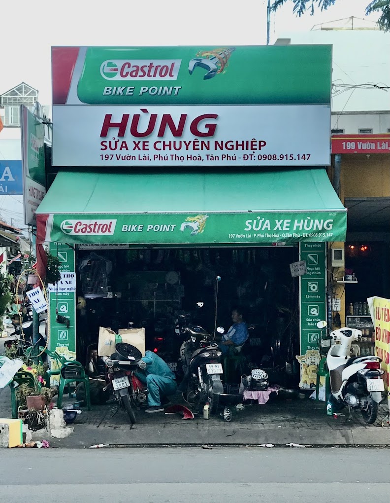 TIỆM SỬA XE MÁY UY TÍN TẠI KHU VỰC VƯỜN LÀI - TÂN PHÚ