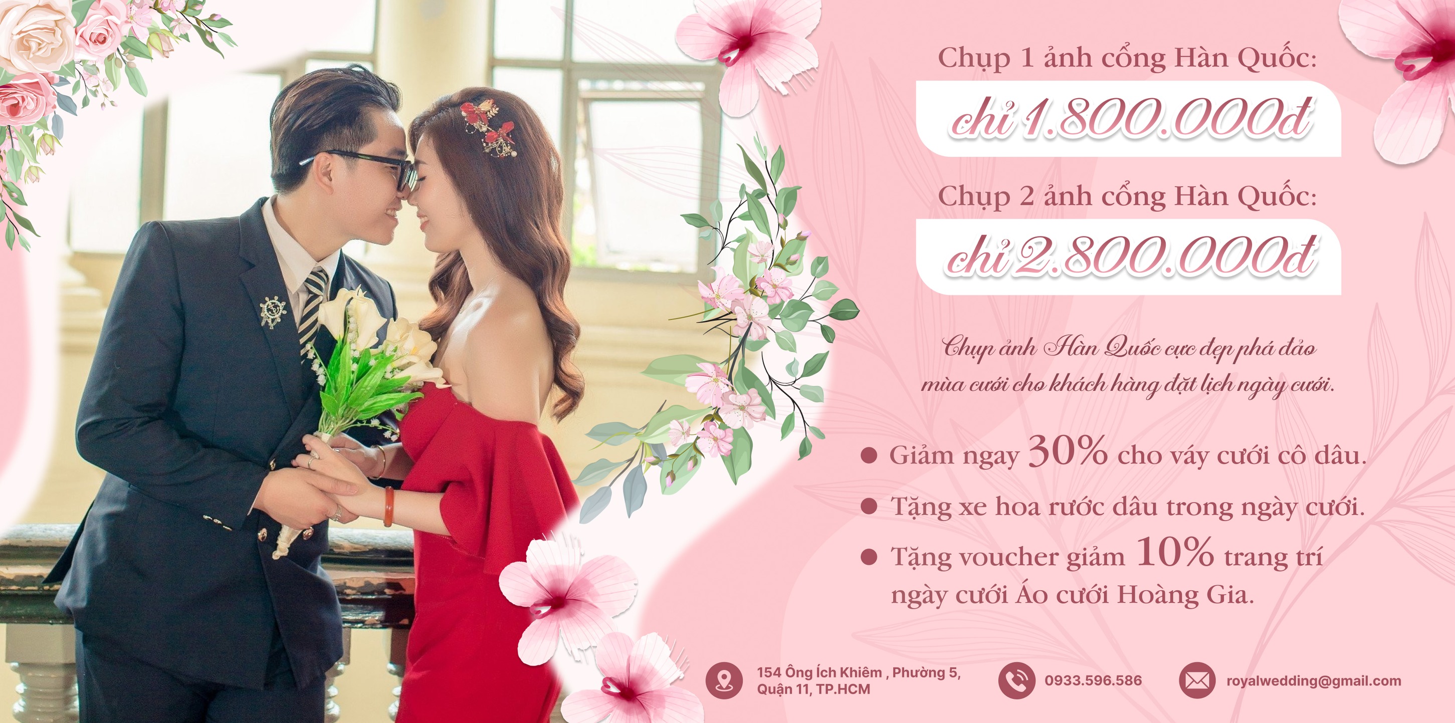 Top 3 Cửa hàng chụp hình cưới tại Quận 10