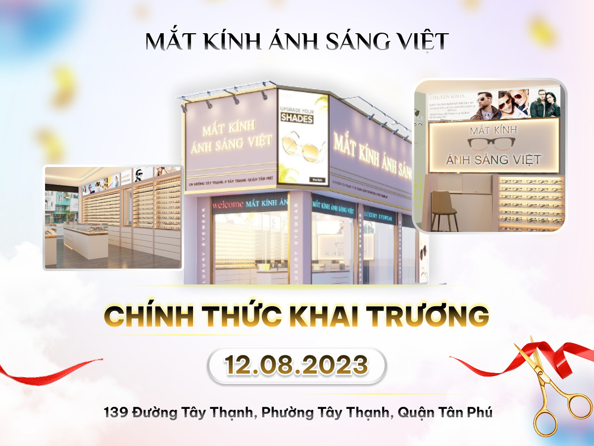 mắt kính ánh sáng việt