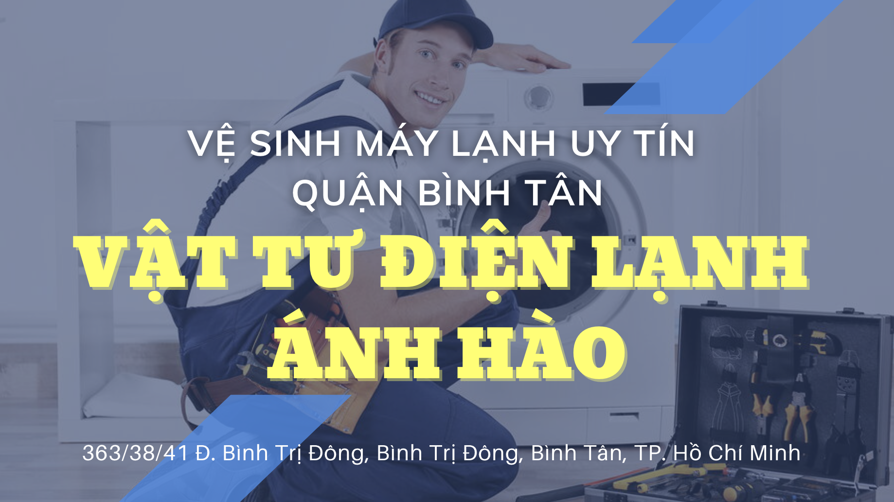 Vệ Sinh Máy Lạnh Uy Tín Quận Bình Tân - Điện Lạnh Ánh Hào